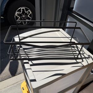 Black Metal Shower Caddy Organizer SET OF 2